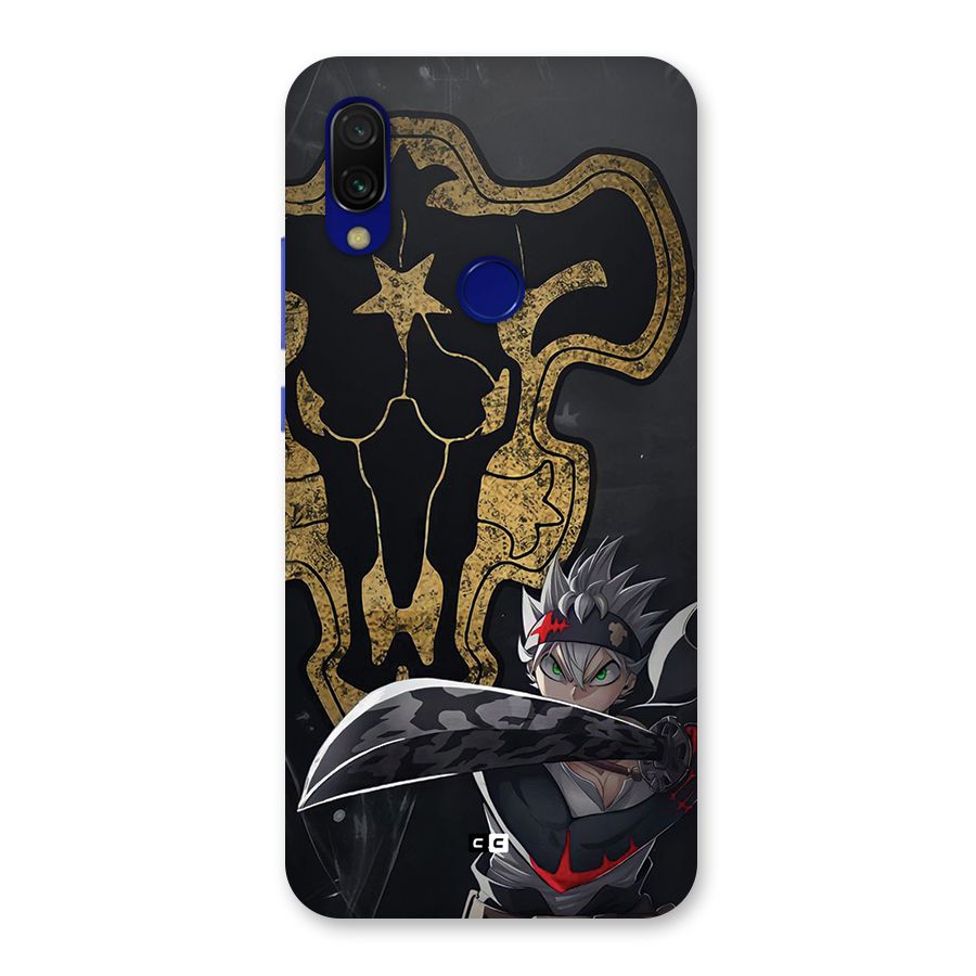 Asta With Black Bulls Back Case for Redmi 7