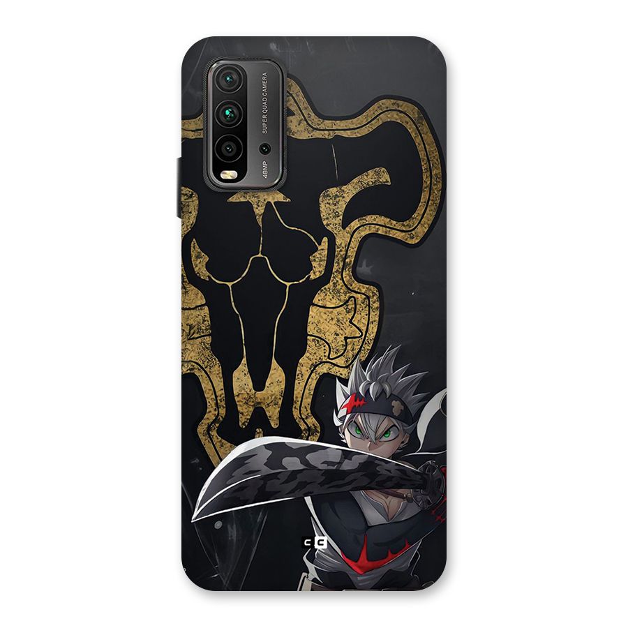 Asta With Black Bulls Back Case for Redmi 9 Power