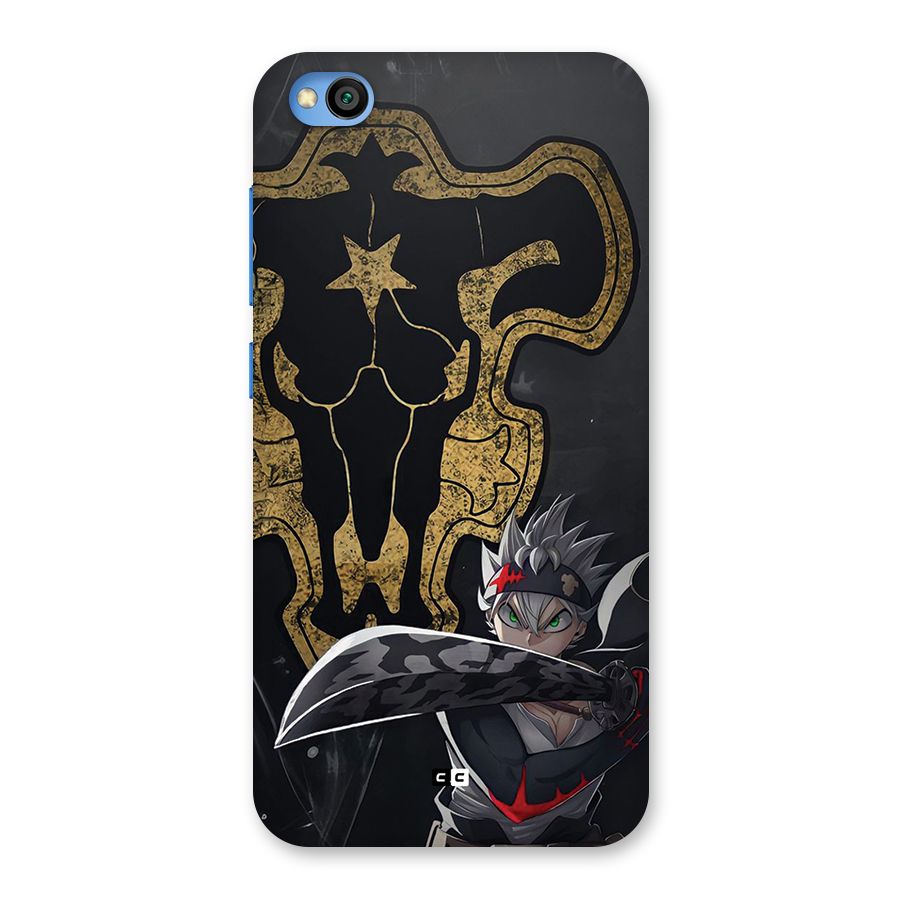 Asta With Black Bulls Back Case for Redmi Go