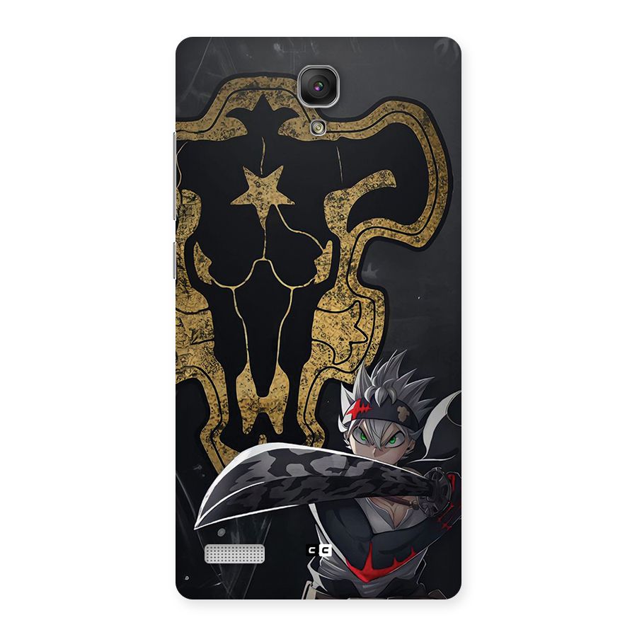 Asta With Black Bulls Back Case for Redmi Note