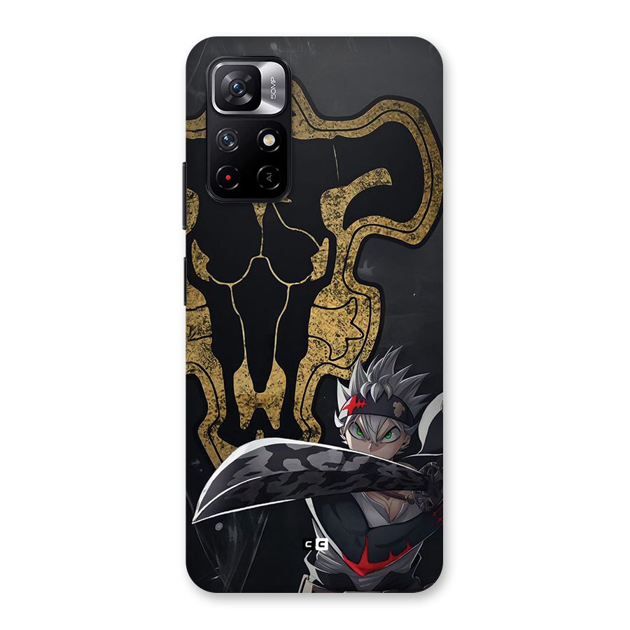 Asta With Black Bulls Back Case for Redmi Note 11T 5G