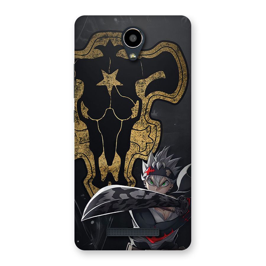Asta With Black Bulls Back Case for Redmi Note 2