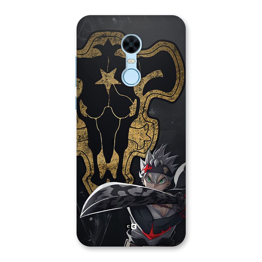 Asta With Black Bulls Back Case for Redmi Note 5