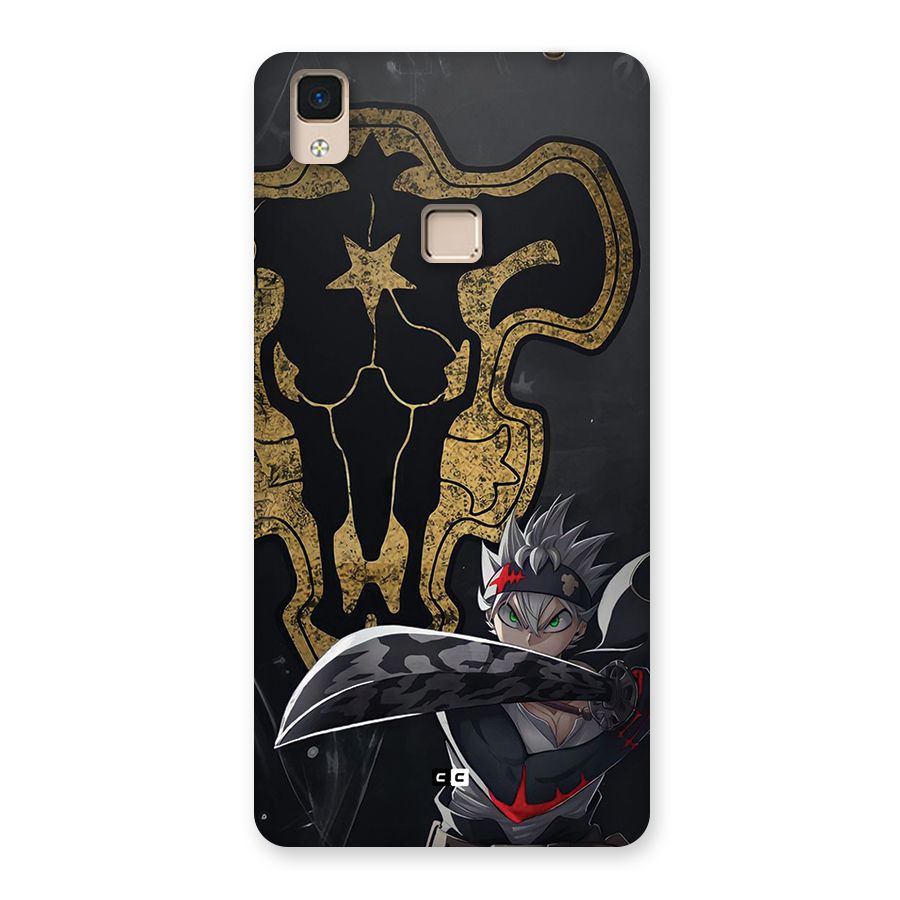 Asta With Black Bulls Back Case for V3 Max