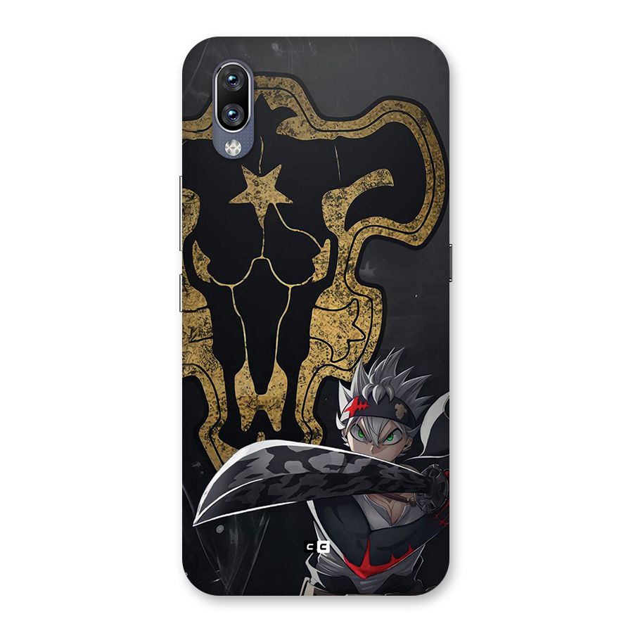 Asta With Black Bulls Back Case for Vivo NEX