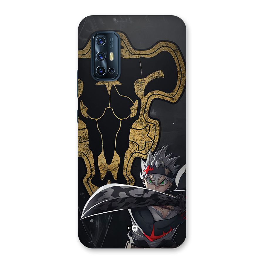 Asta With Black Bulls Back Case for Vivo V17