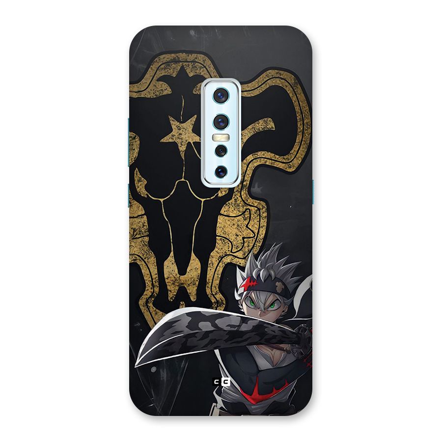 Asta With Black Bulls Back Case for Vivo V17 Pro