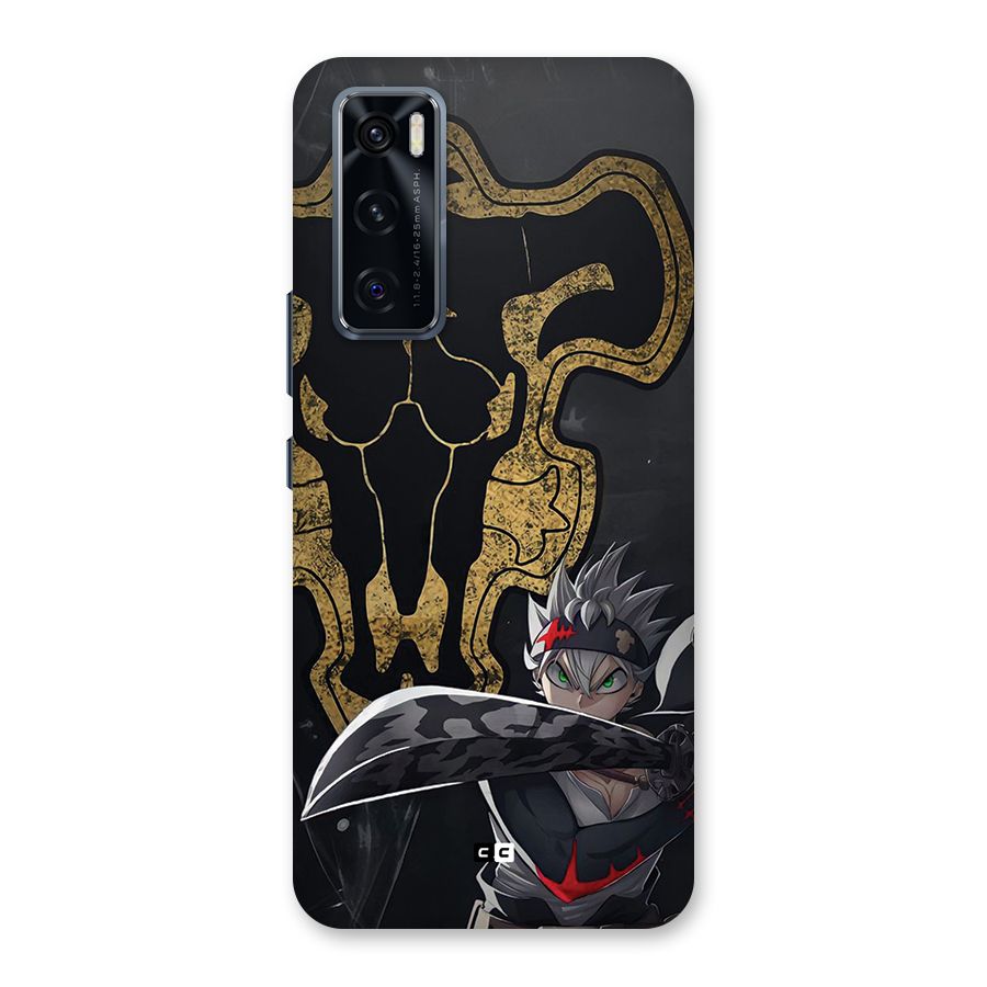 Asta With Black Bulls Back Case for Vivo V20 SE