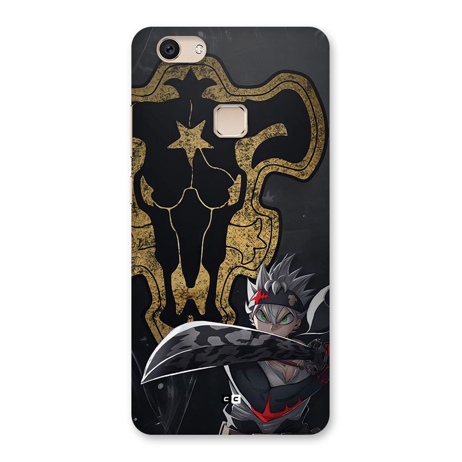 Asta With Black Bulls Back Case for Vivo V7