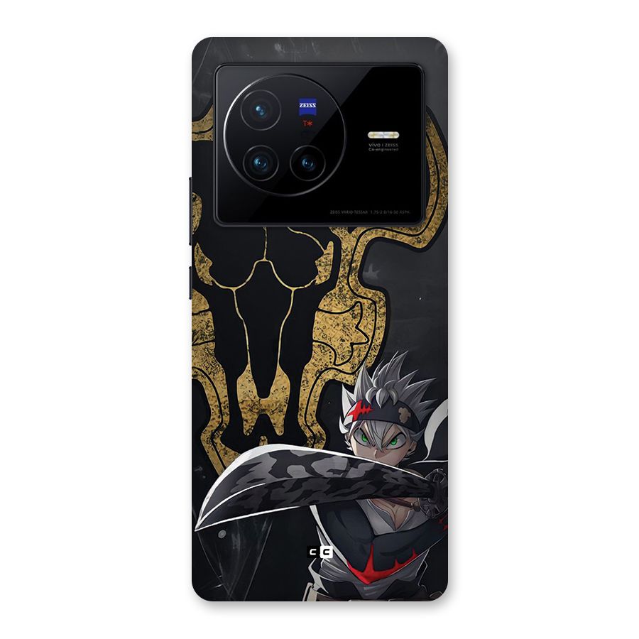 Asta With Black Bulls Back Case for Vivo X80