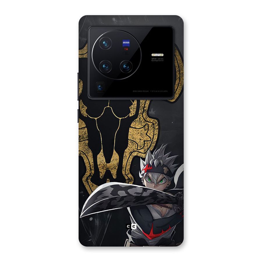 Asta With Black Bulls Back Case for Vivo X80 Pro