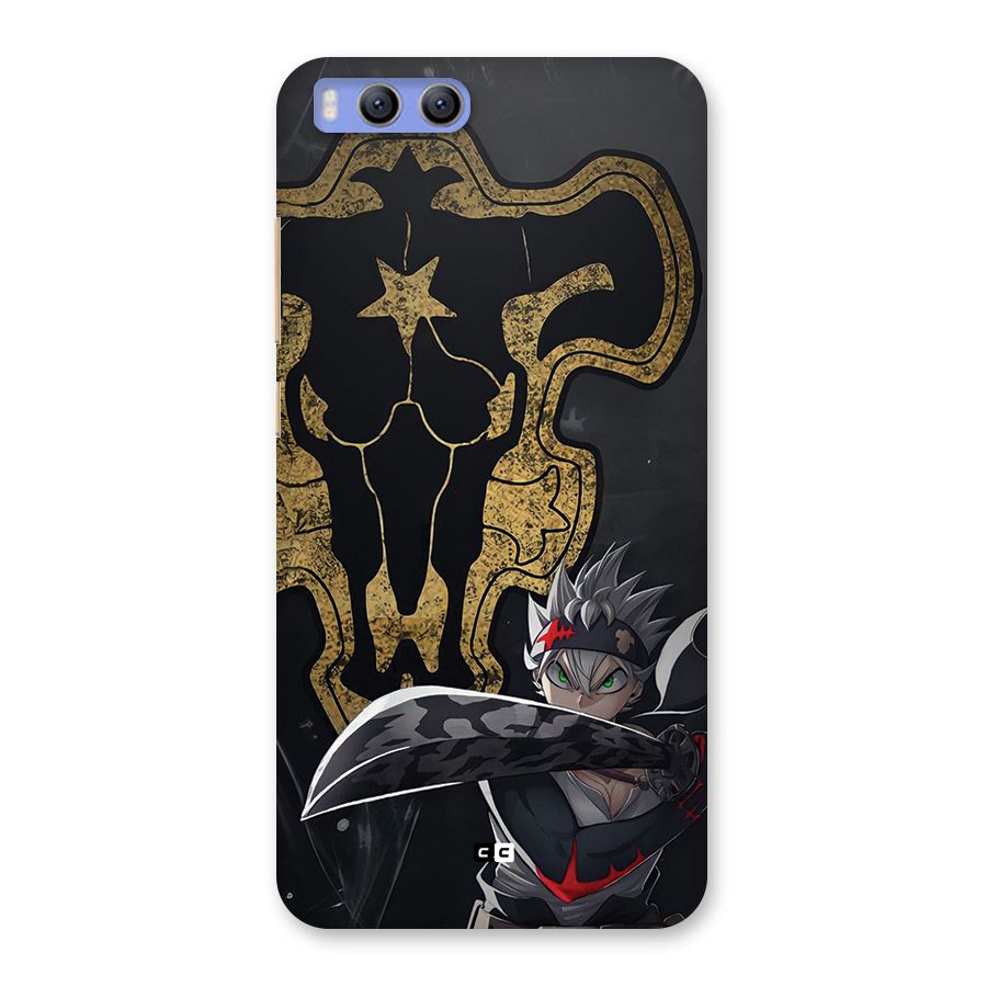 Asta With Black Bulls Back Case for Xiaomi Mi 6
