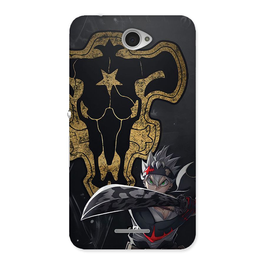 Asta With Black Bulls Back Case for Xperia E4