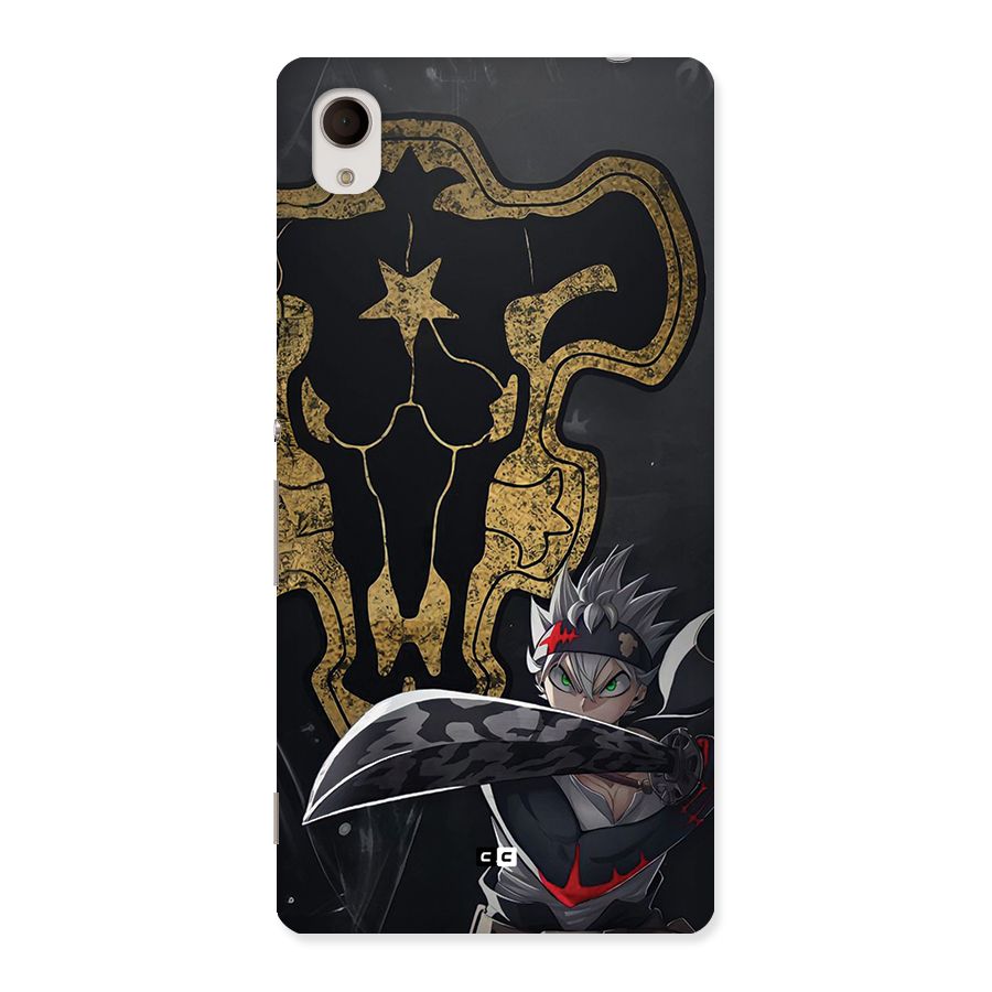 Asta With Black Bulls Back Case for Xperia M4