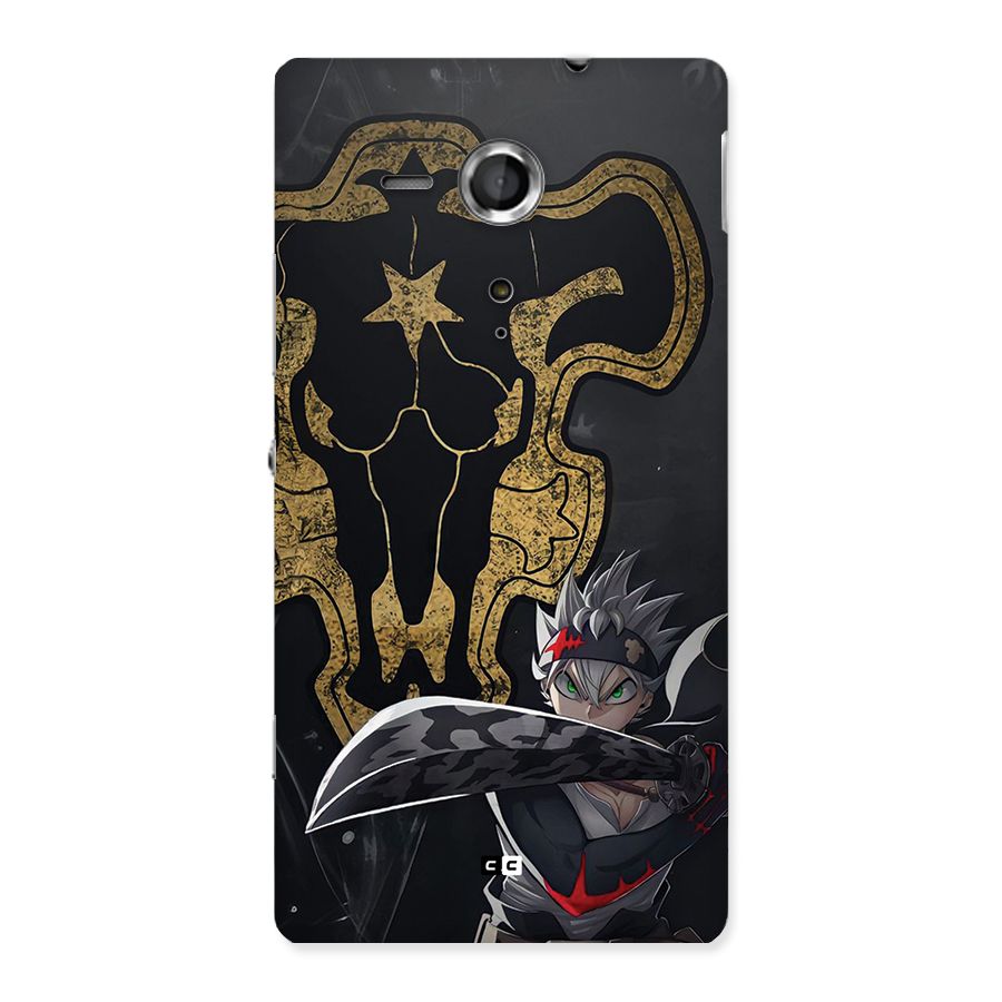 Asta With Black Bulls Back Case for Xperia Sp