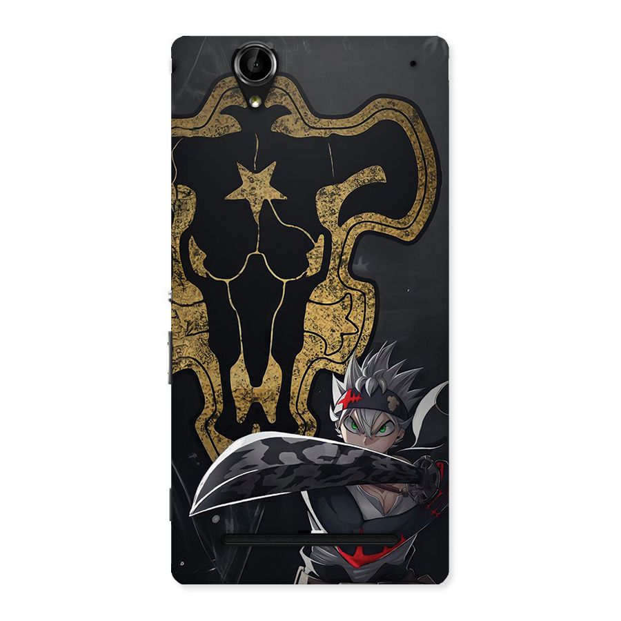Asta With Black Bulls Back Case for Xperia T2