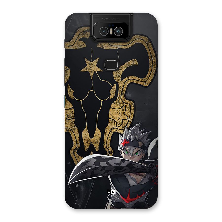 Asta With Black Bulls Back Case for Zenfone 6z