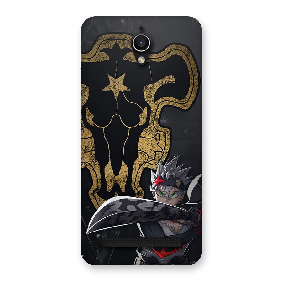 Asta With Black Bulls Back Case for Zenfone Go
