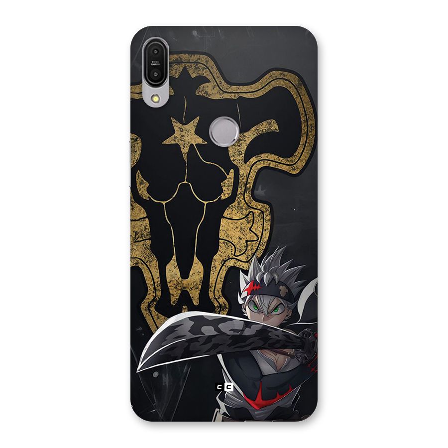 Asta With Black Bulls Back Case for Zenfone Max Pro M1