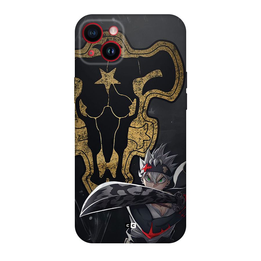 Asta With Black Bulls Back Case for iPhone 14 Plus