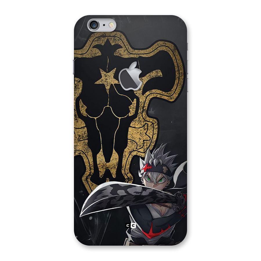 Asta With Black Bulls Back Case for iPhone 6 Plus 6S Plus Logo Cut