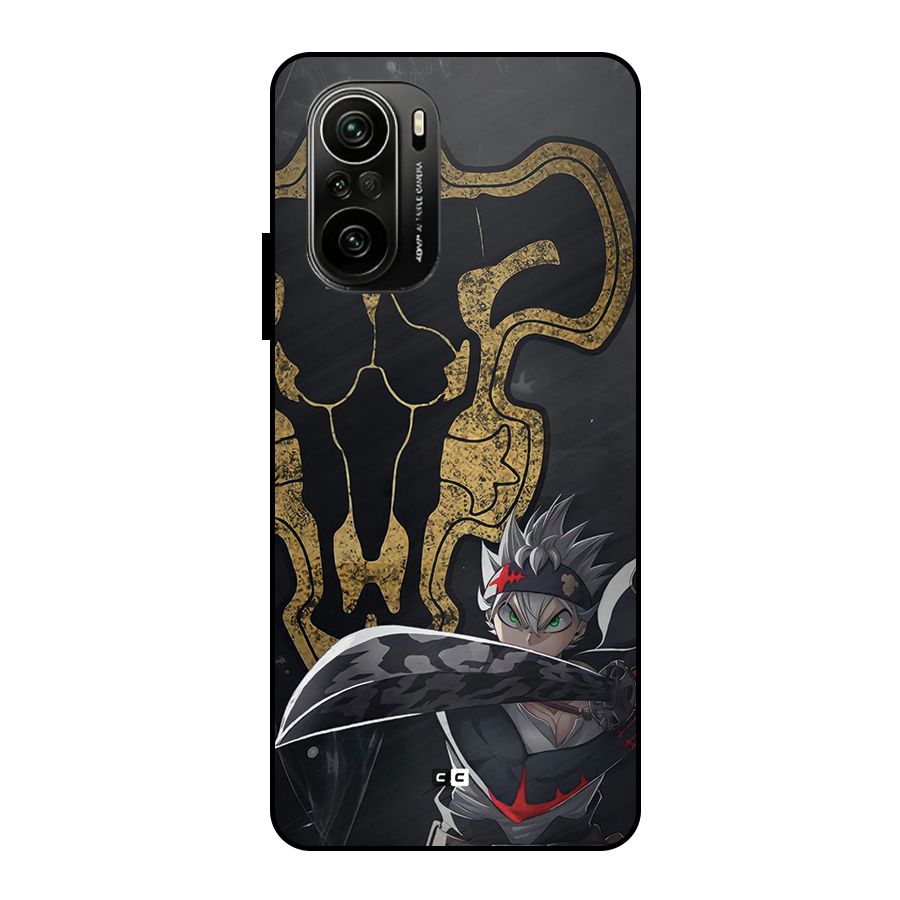 Asta With Black Bulls Metal Back Case for Mi 11X Pro