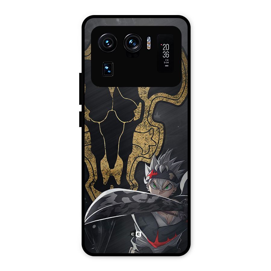 Asta With Black Bulls Metal Back Case for Mi 11 Ultra