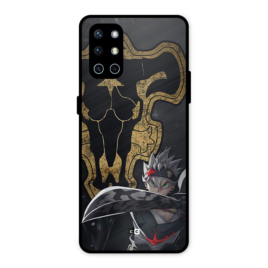 Asta With Black Bulls Metal Back Case for OnePlus 9R