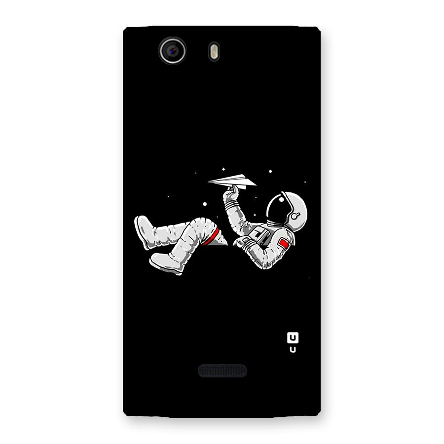 Astronaut Aeroplane Back Case for Canvas Nitro 2 E311