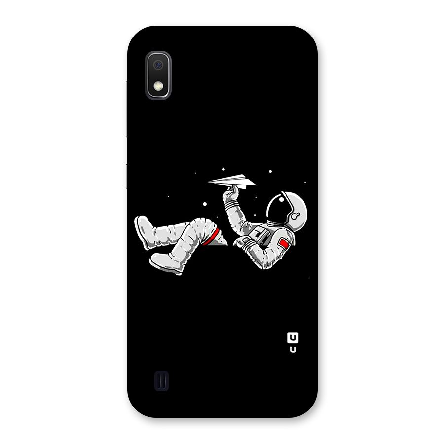 Astronaut Aeroplane Back Case for Galaxy A10