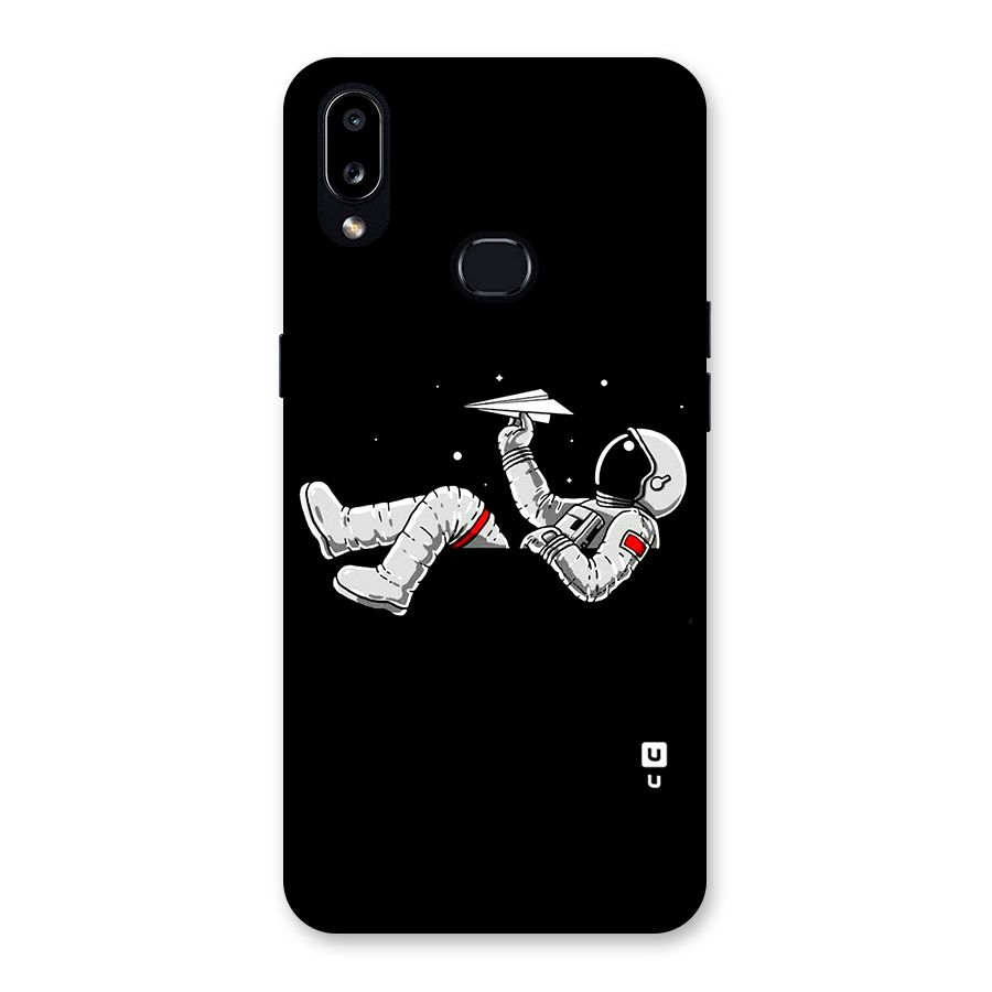 Astronaut Aeroplane Back Case for Galaxy A10s