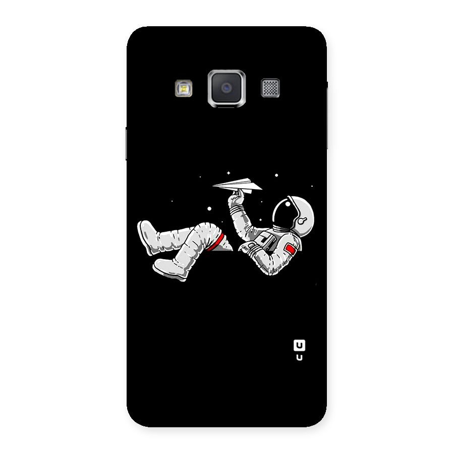 Astronaut Aeroplane Back Case for Galaxy A3