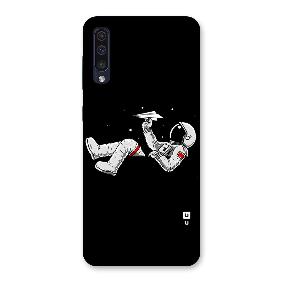 Astronaut Aeroplane Back Case for Galaxy A50