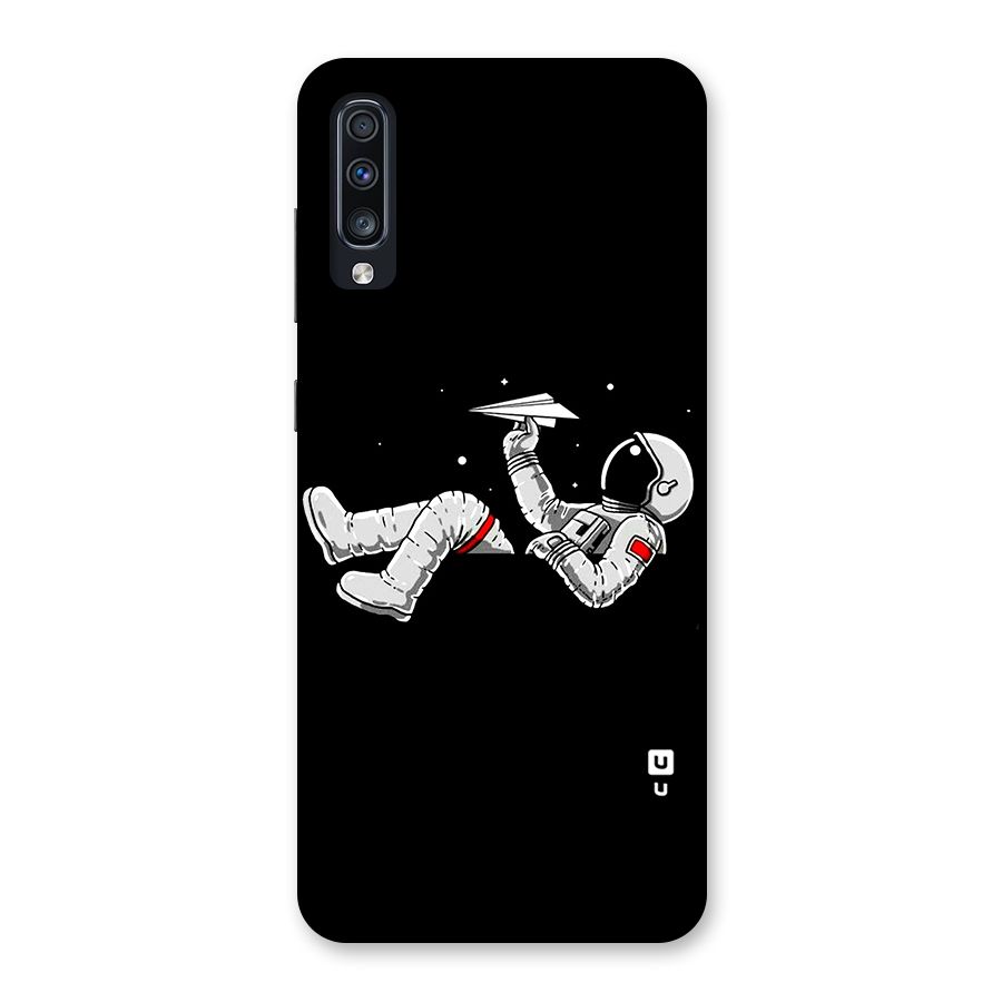 Astronaut Aeroplane Back Case for Galaxy A70
