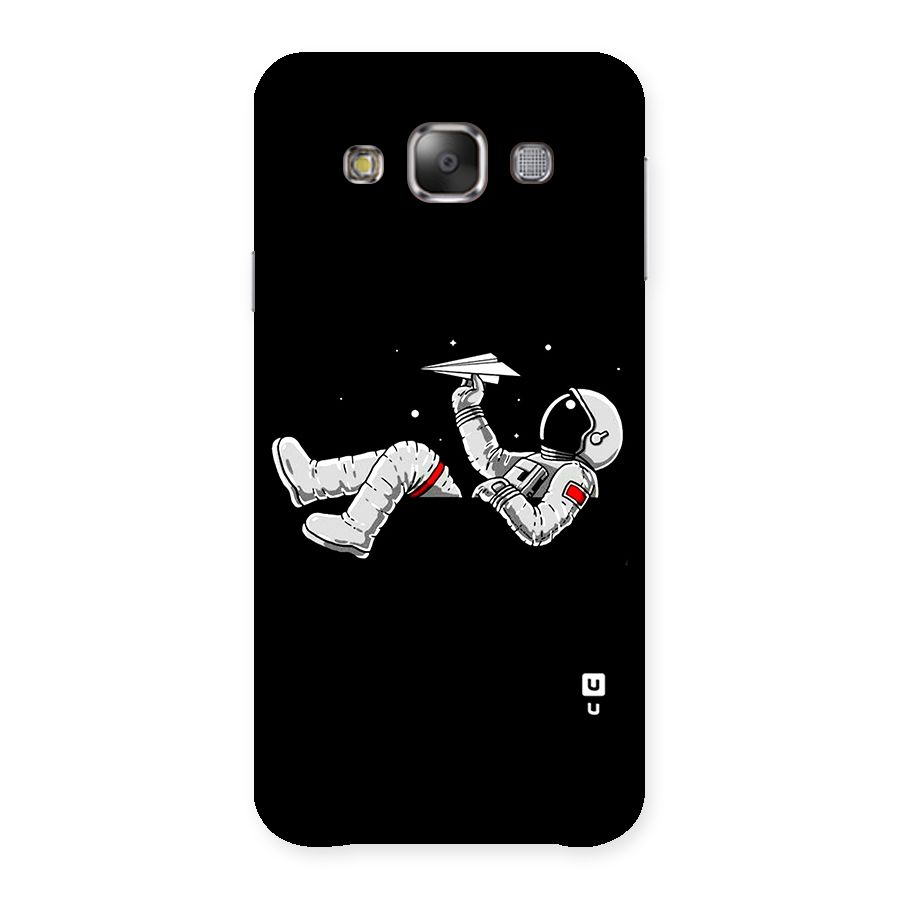 Astronaut Aeroplane Back Case for Galaxy E7