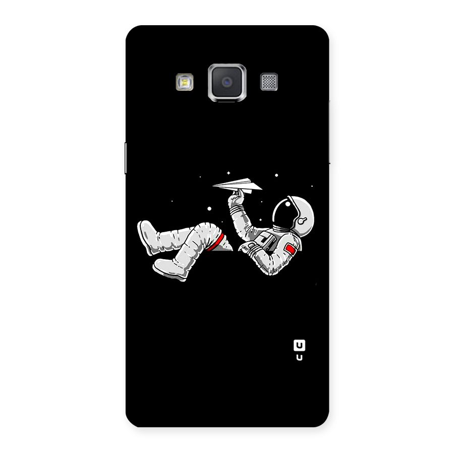 Astronaut Aeroplane Back Case for Galaxy Grand Max