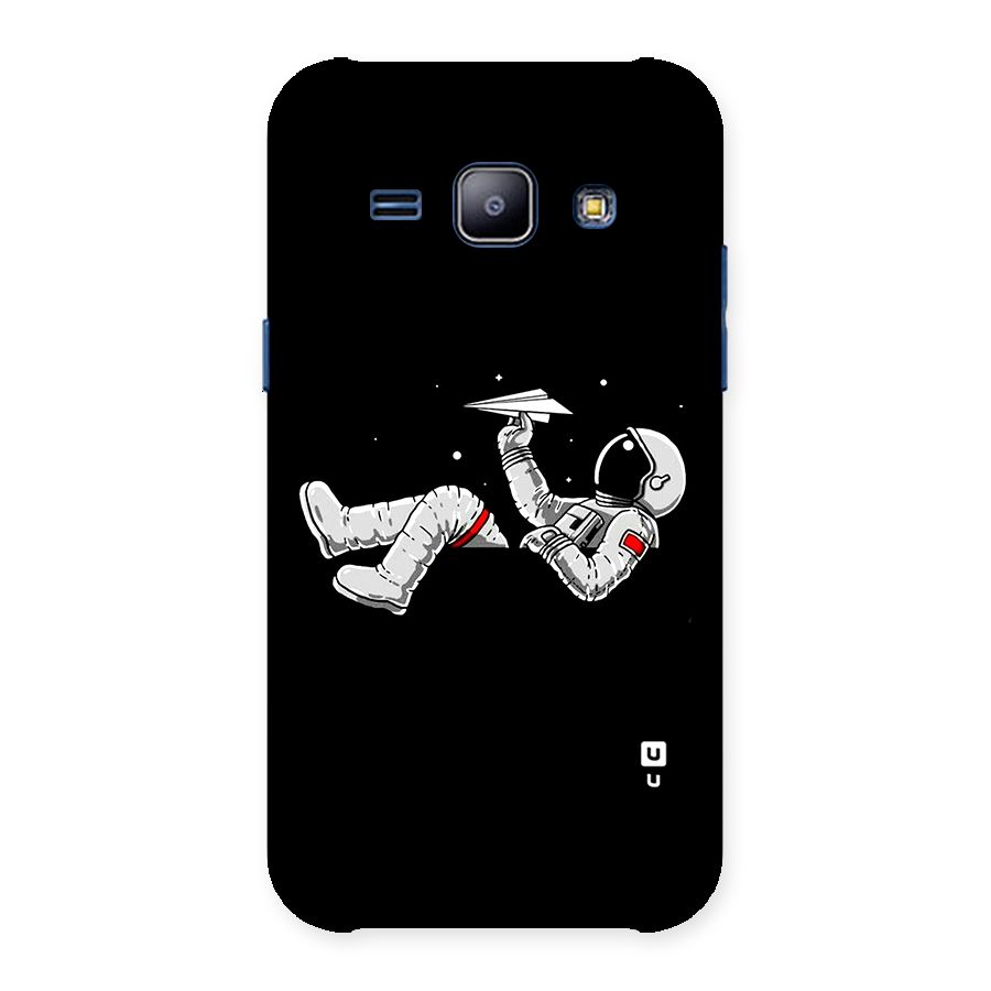 Astronaut Aeroplane Back Case for Galaxy J1