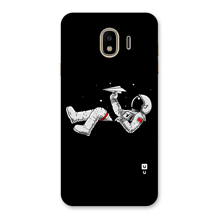 Astronaut Aeroplane Back Case for Galaxy J4