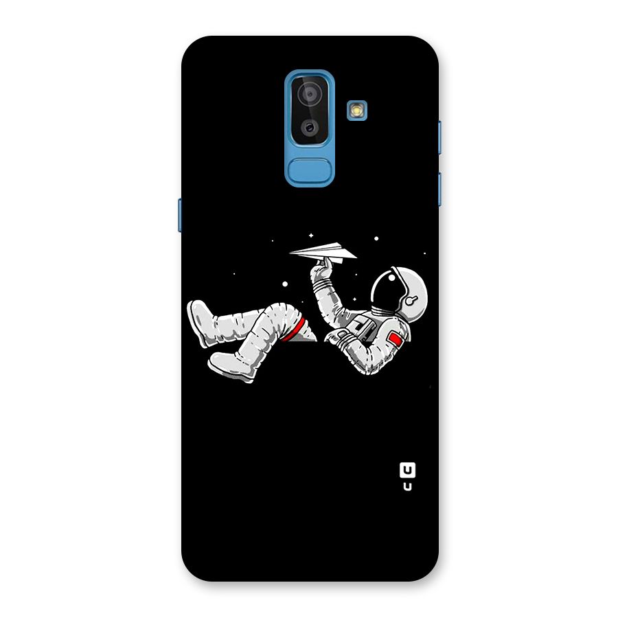Astronaut Aeroplane Back Case for Galaxy J8