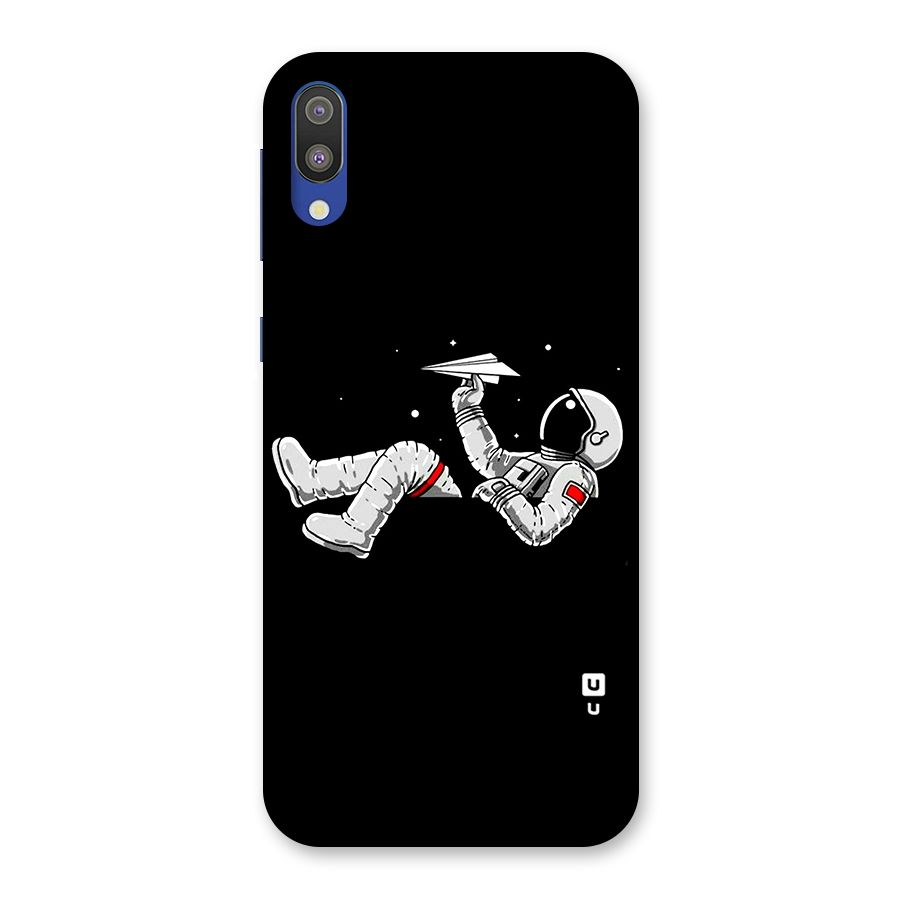 Astronaut Aeroplane Back Case for Galaxy M10