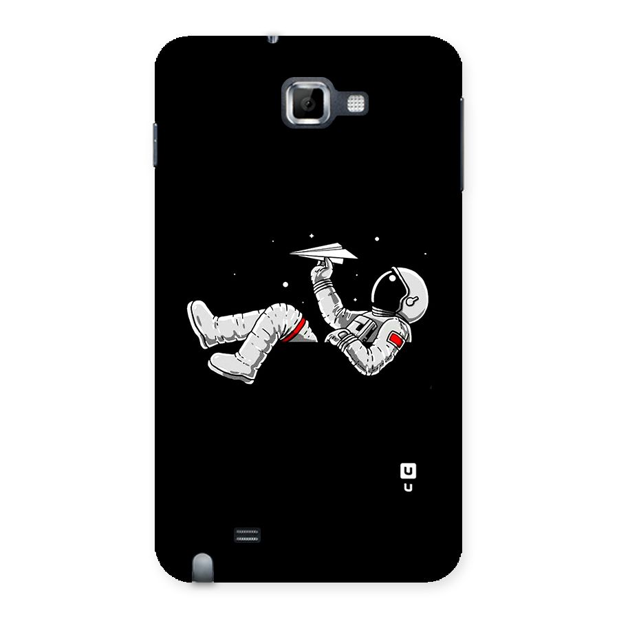 Astronaut Aeroplane Back Case for Galaxy Note