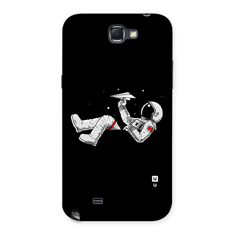 Astronaut Aeroplane Back Case for Galaxy Note 2