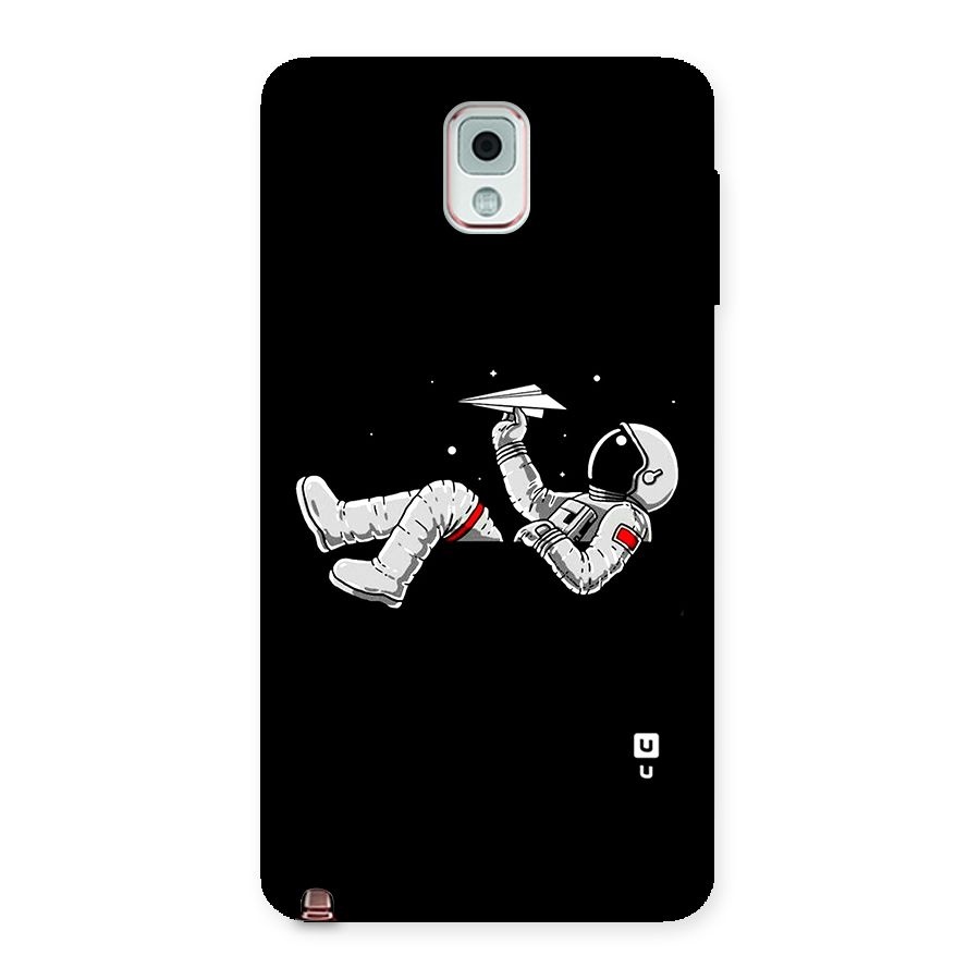 Astronaut Aeroplane Back Case for Galaxy Note 3