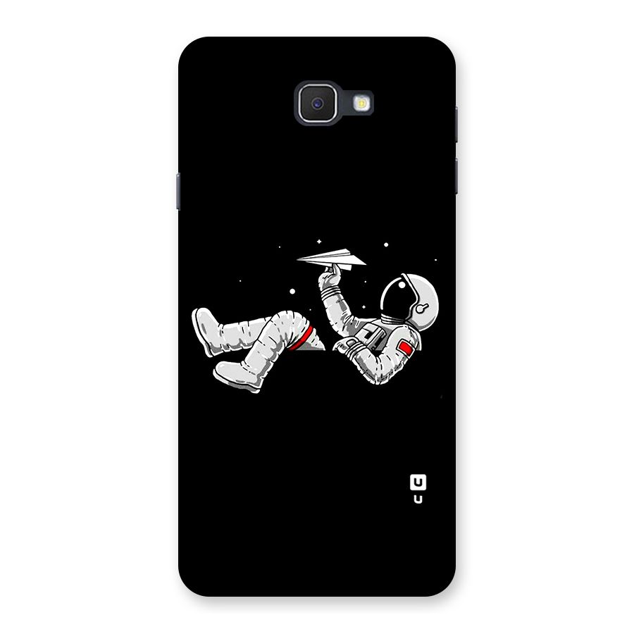 Astronaut Aeroplane Back Case for Galaxy On7 2016