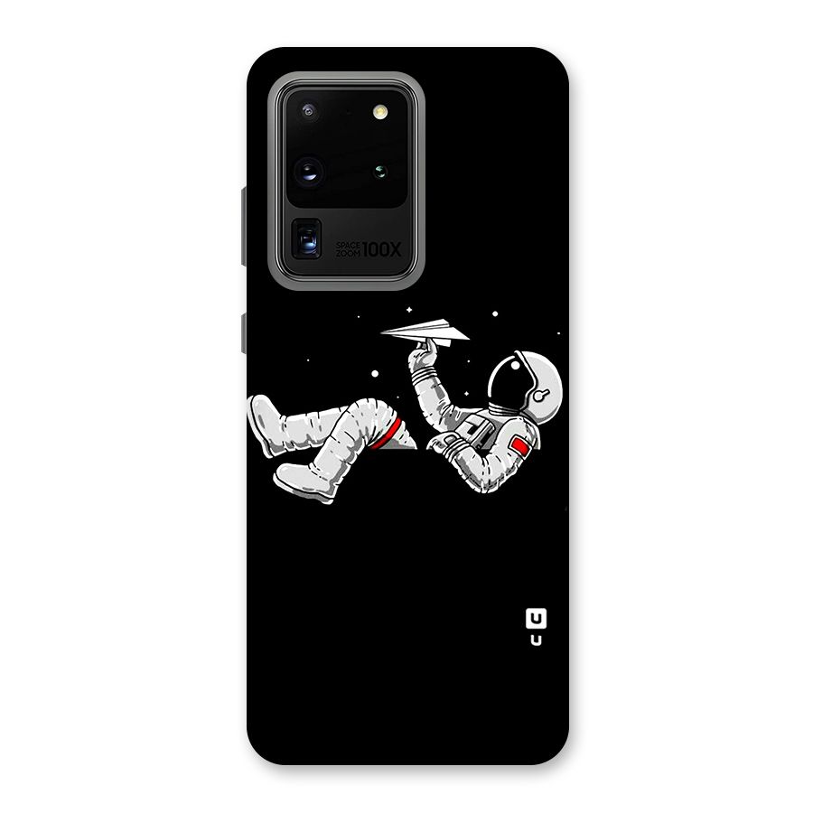 Astronaut Aeroplane Back Case for Galaxy S20 Ultra