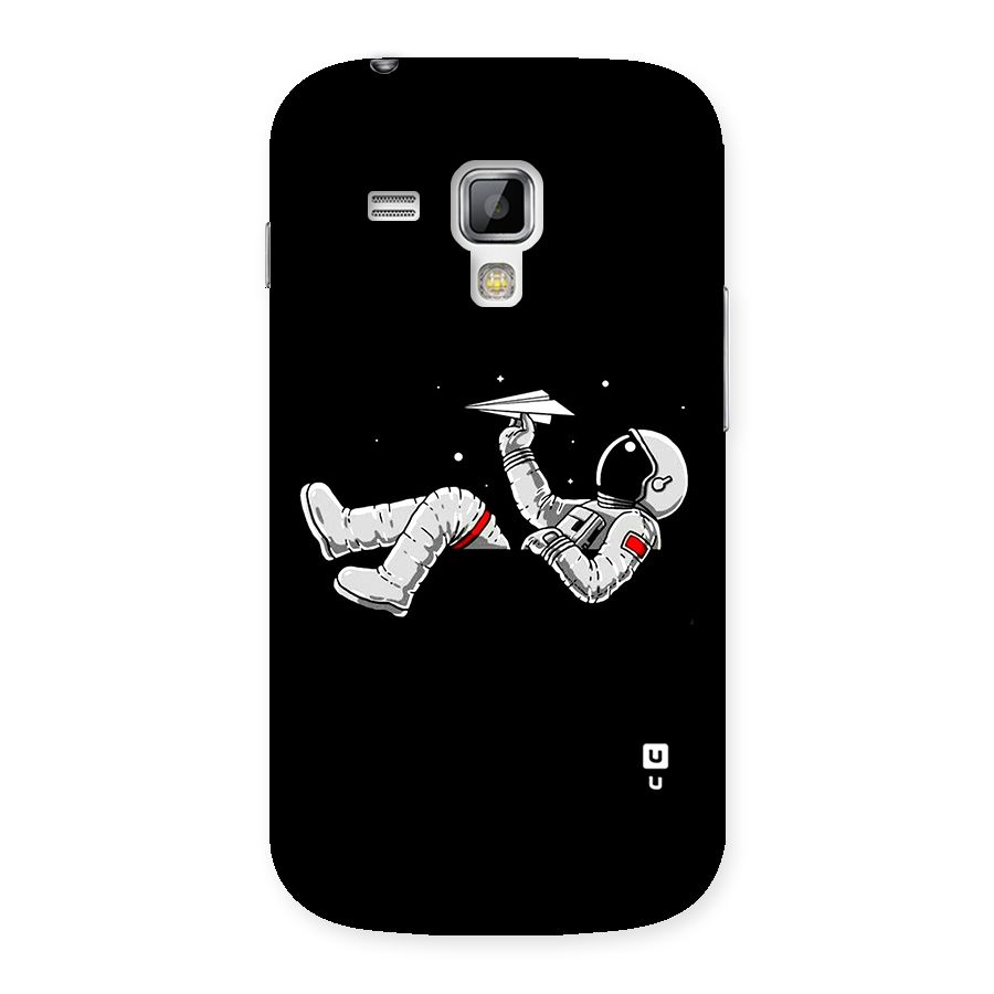 Astronaut Aeroplane Back Case for Galaxy S Duos