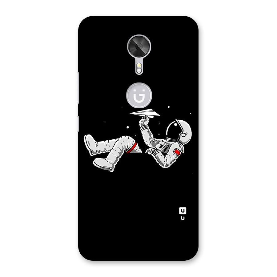 Astronaut Aeroplane Back Case for Gionee A1
