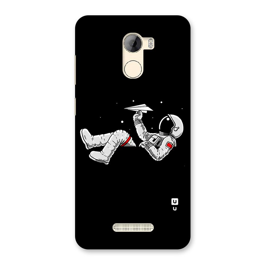Astronaut Aeroplane Back Case for Gionee A1 LIte