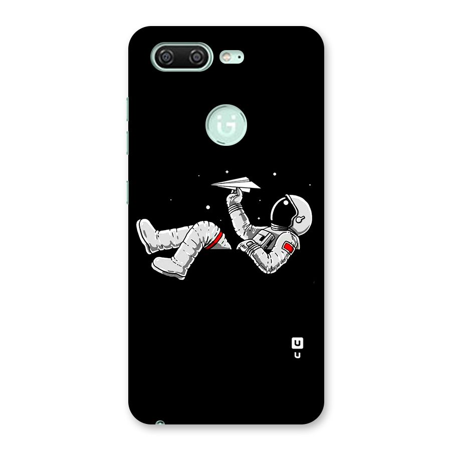 Astronaut Aeroplane Back Case for Gionee S10