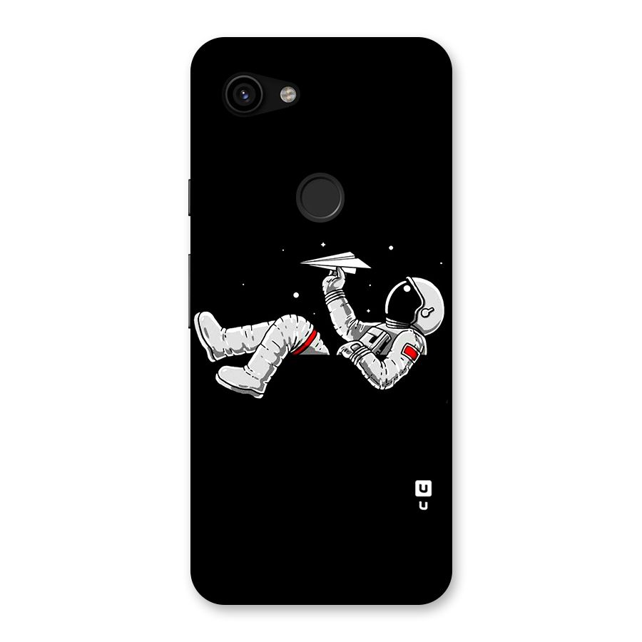 Astronaut Aeroplane Back Case for Google Pixel 3a